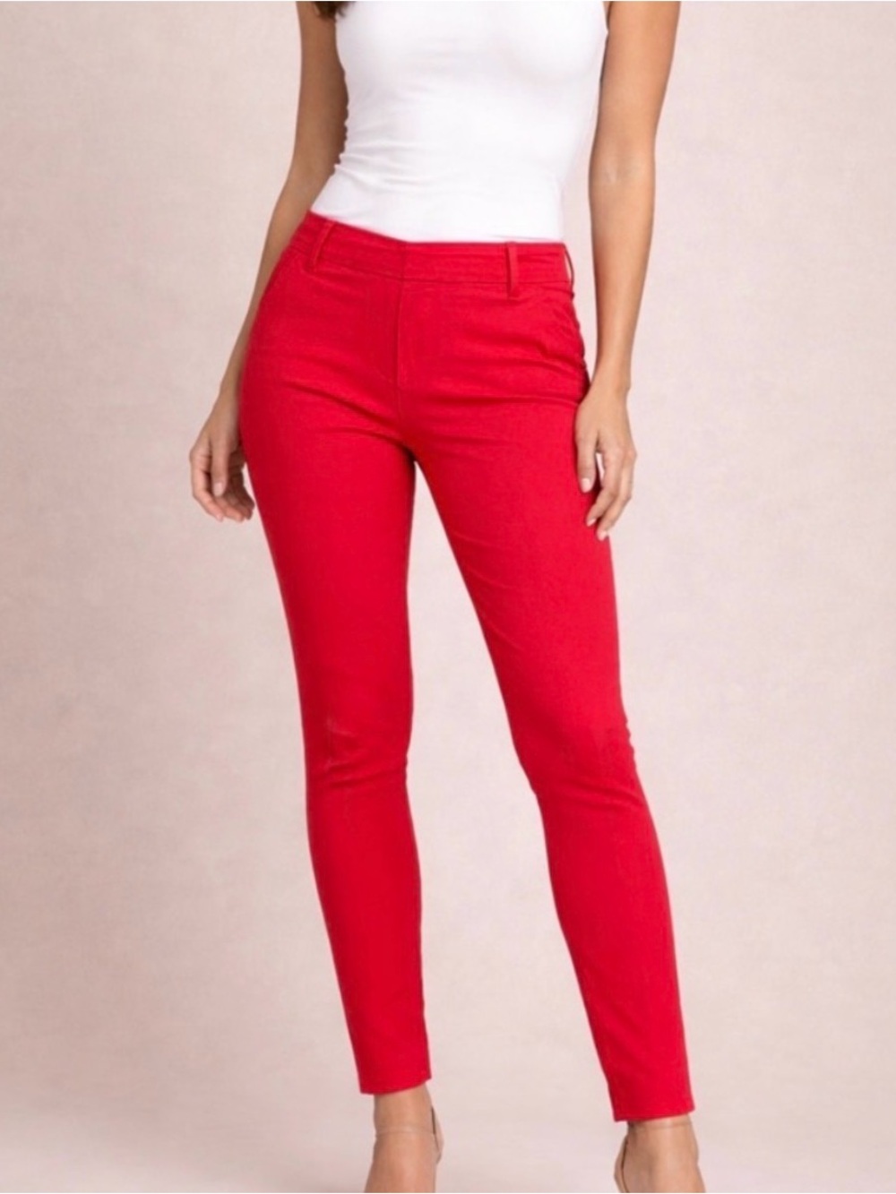 Y2K Vintage Candie's Red Slim Chinos